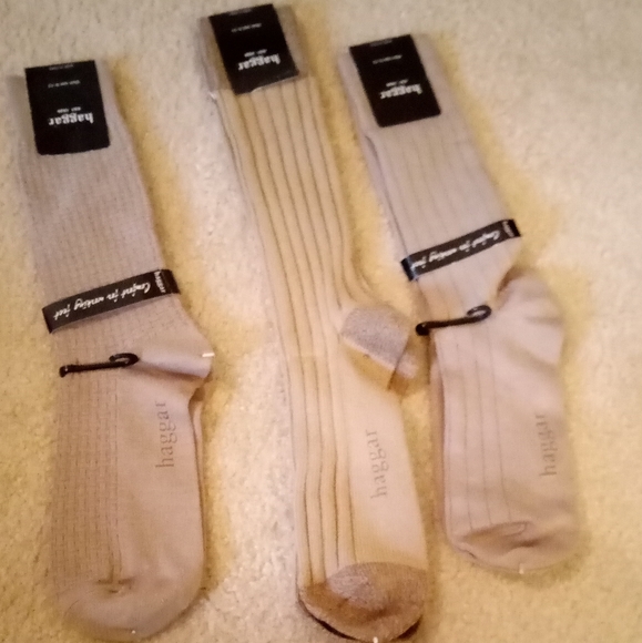 Haggar Underwear & Socks Haggar Tan Men Knee Socks 3 Pairs Poshmark